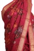 Designer Floral Printed Silk Saree